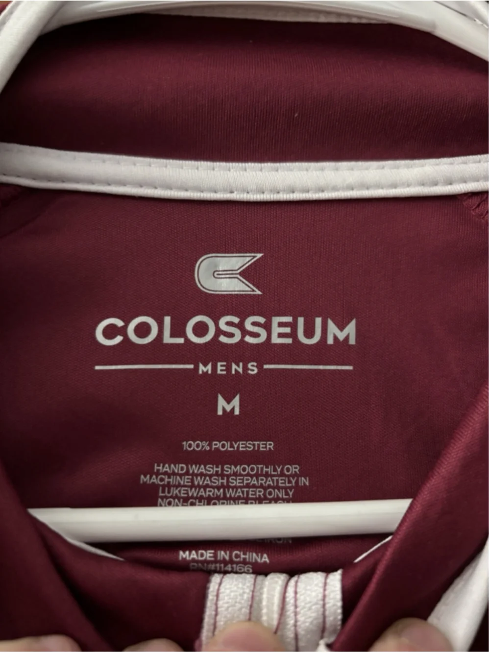 Temple Owls Colosseum 1/4 Zip Pullover Windbreaker Men's Size M
